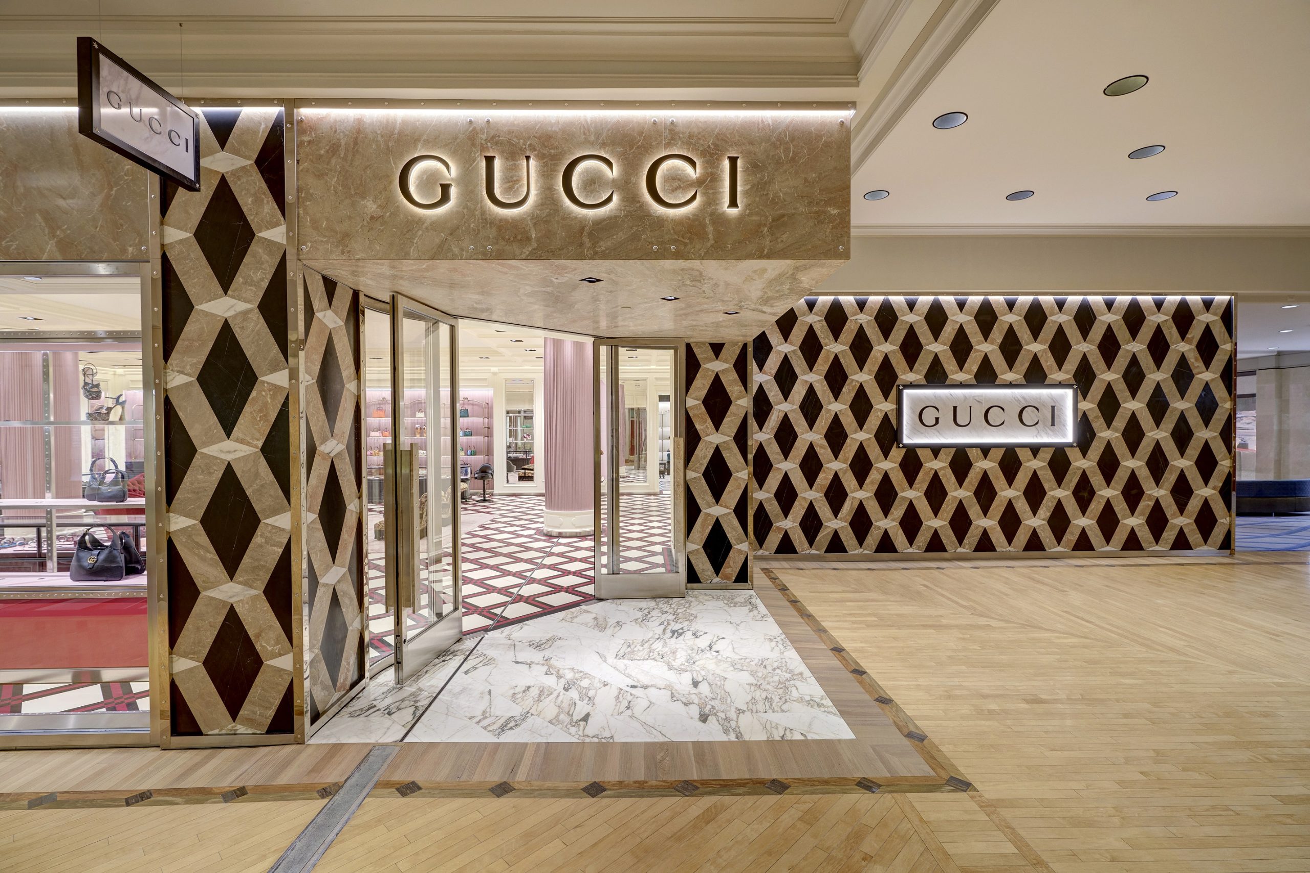 Now open GUCCI at Plaza Frontenac in St. Louis